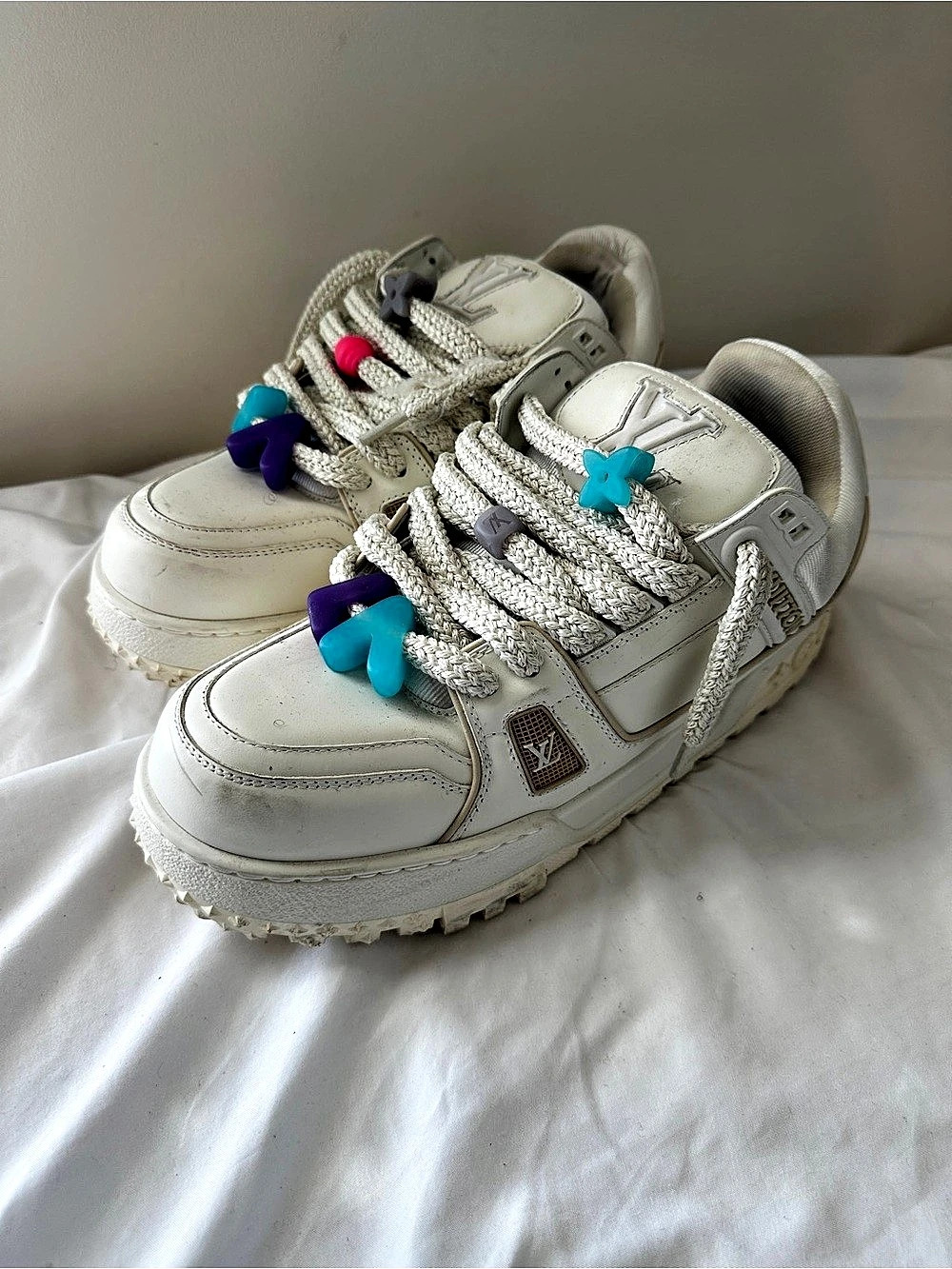 Louis Vuitton LV Trainer Maxi Sneaker 'White'